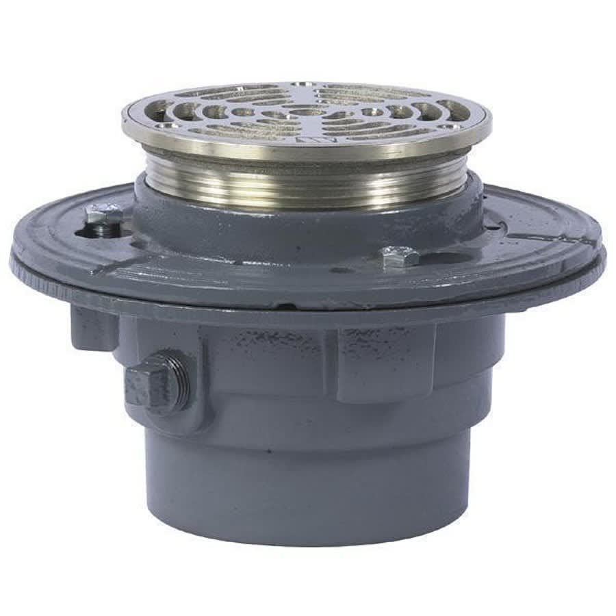 FD-100 Floor Drain Body, 3 in Outlet, No Hub