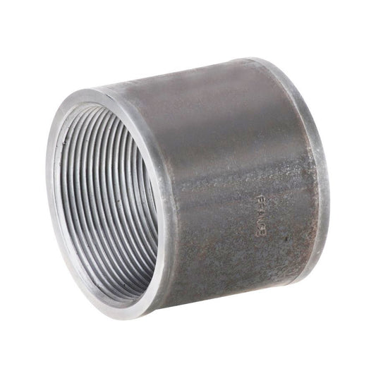 Merchant Coupling, 1 in, FNPT, 150 lb, Malleable Iron, Black