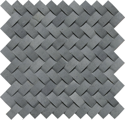 Stone a la Mod Urban Bluestone Wedge, Straight Edge 2X3 Polished