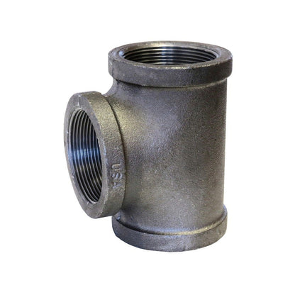 Tee, 4 in, FNPT, 150 lb, Malleable Iron, Galvanized, Domestic