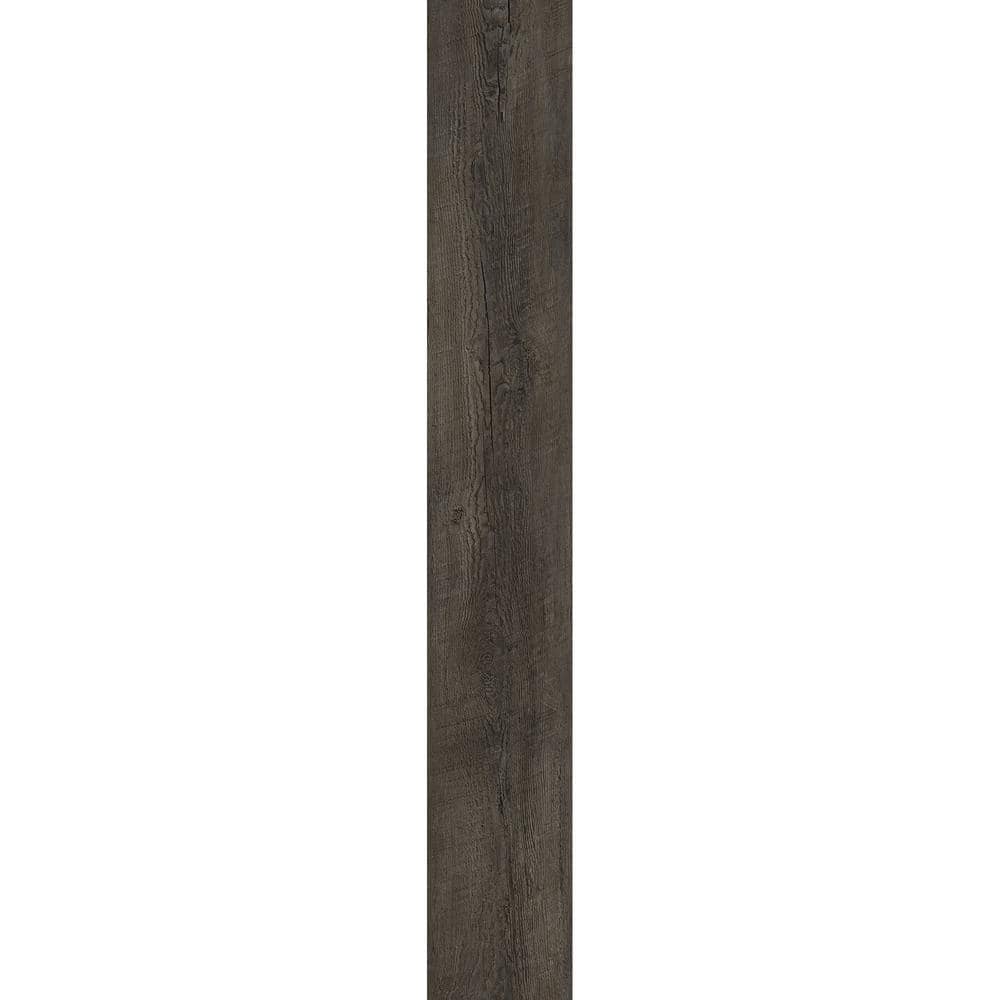 Dark Oak 12 MIL x 8.7 in. W x 59 in. L Click Lock Waterproof Luxury Vinyl Plank Flooring (21.5 sqft/case)