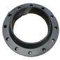 Flat Face Flange, 12 in, Weld Neck, 19 in OD, 12 Bolt Holes, 150 lb, Carbon Steel