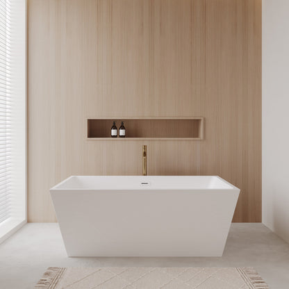 Sara Freestanding Bathtub - 63W x 23.5H x 31.5D