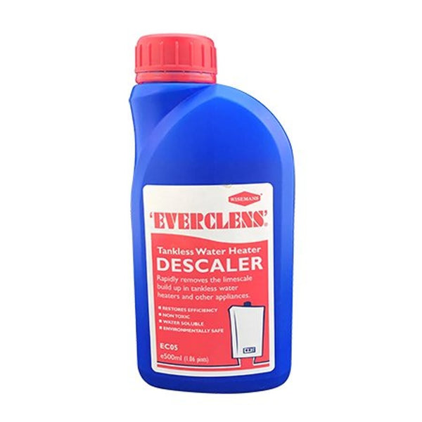 Everclens Tankless Heater Descaler 1/2 in, Liter