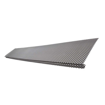 Lock-In 3 ft. Black Metal Mesh Gutter Guard