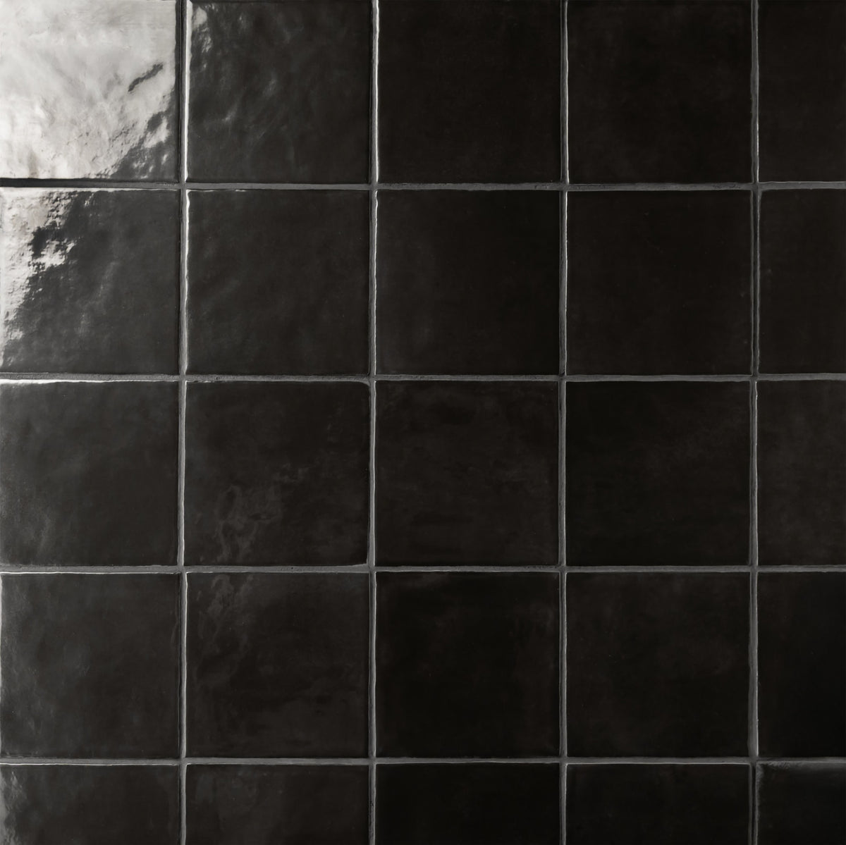 Cloé 5" x 5" Glossy Ceramic Tile in Loire
