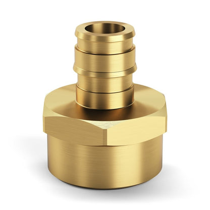 Female Adapter, 1/2 in, Expansion PEX x FNPT, Brass