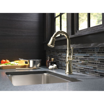 Cassidy Pull-Down Bar/Prep Faucet with Magnetic Docking Spray Head - Includes Lifetime Warranty