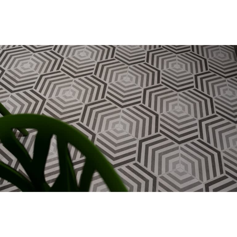 BAUHAUS HEX ARROW 9X11