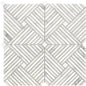 ALLURO MINI PALACE SILV 12X12