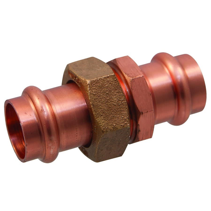 Union, 1/2 in, Press, Copper