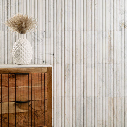 Arabescato Venato Tile Slat Honed