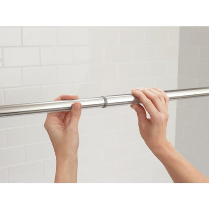 44" - 72" Adjustable Tension Shower Curtain Rod