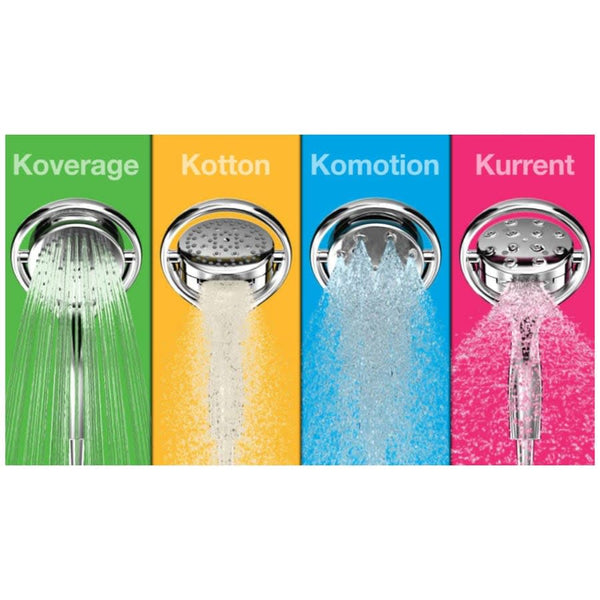 Flipside Multi-Function Hand Shower with Flipstream Technology