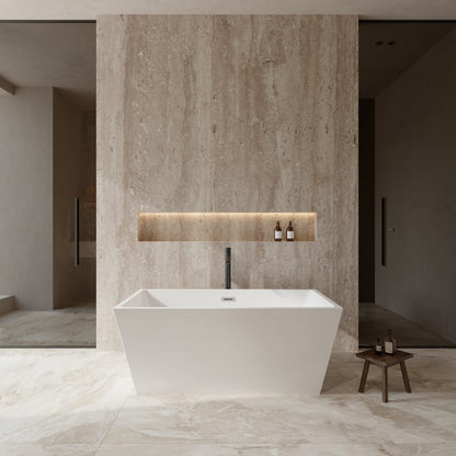Sara Freestanding Bathtub - 59W x 23.5H x 31.5D