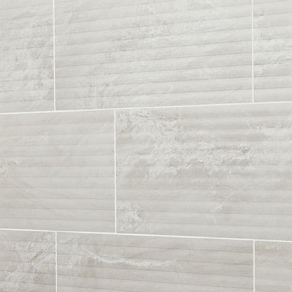 Platinum Mist Rectangle 12X24 Glossy
