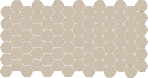 Keystones Urban Putty Hexagon 2X2 Matte