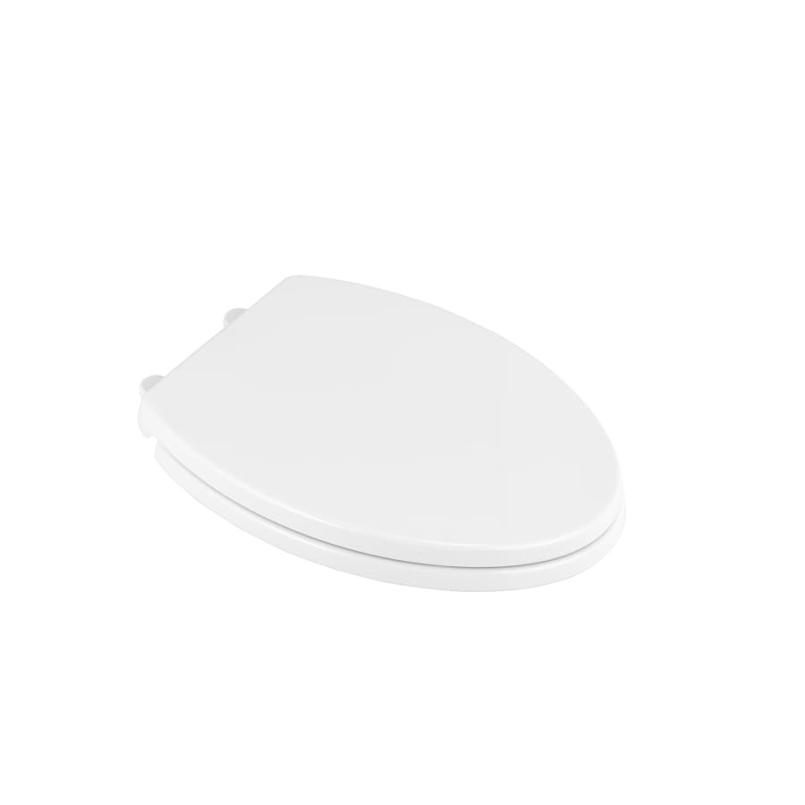 Cadet Elongated Closed-Front Toilet Seat with Soft Close, Quick Release, Ever-Tite and EverClean