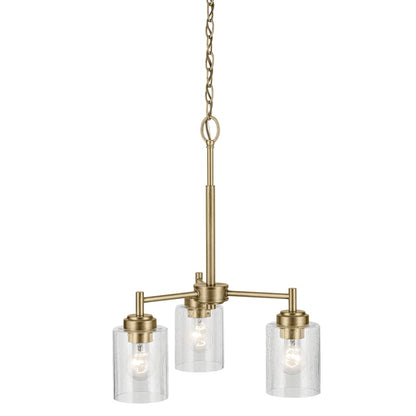 Winslow 3 Light 18" Wide Chandelier