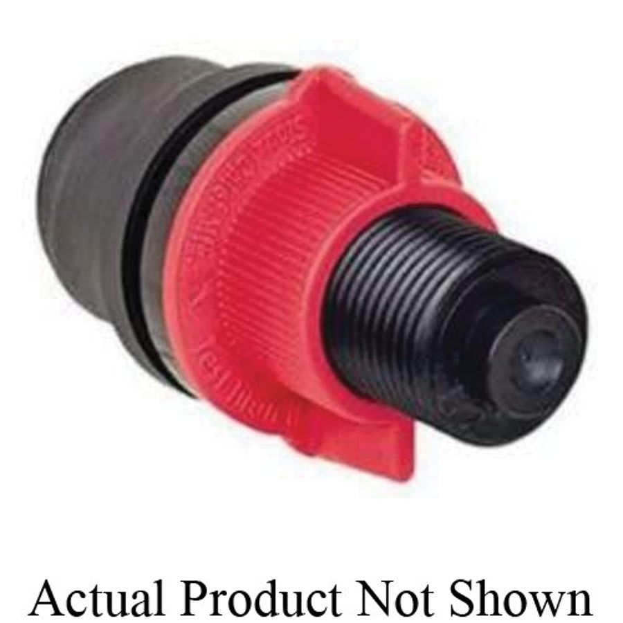 TestTitan™ Pipe and Cleanout Test Plug, 1-1/2 in Pipe, 3.7 in L, ABS