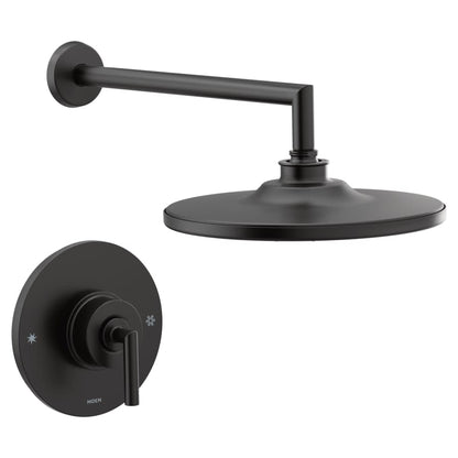 Arris Single Handle Posi-Temp Pressure Balanced Shower Trim with Rain Shower Head (Less Valve)