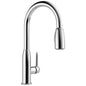 Kitchen Faucet, Deck Mount, ADA, 1 Lever Handle, 1 or 3-Hole, Polished Chrome