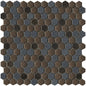 CONFETTI II METAL HEX BL 12X12