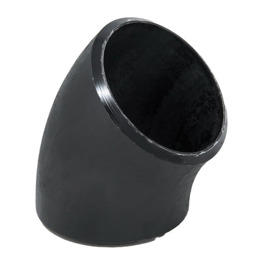 Carbon Steel Long Radius 45 deg Elbow, 2 in, Butt Weld, Import