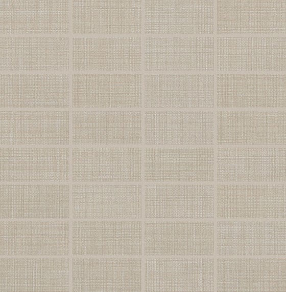 Fabric Art Modern Textile Taupe Straight Joint 1X3 Matte