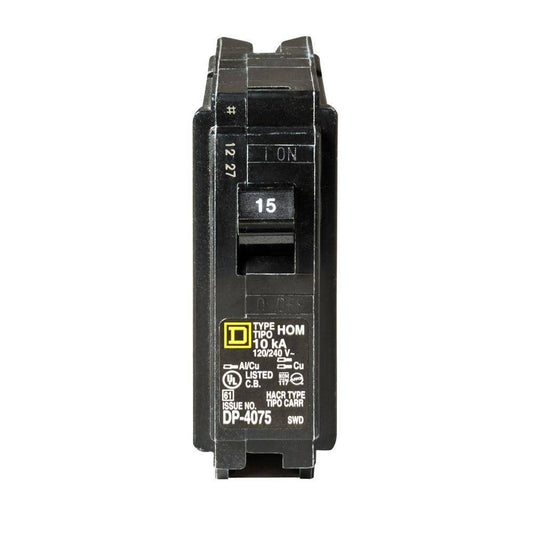 Homeline 15 Amp Single-Pole Circuit Breaker(HOM115CP)