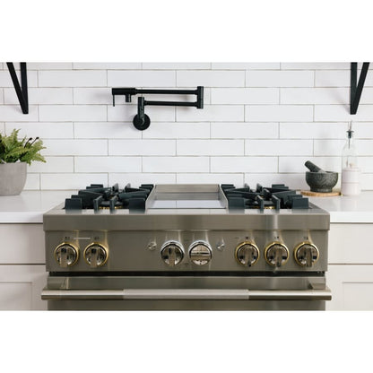 5.5 GPM Wall Mounted Double Handle Pot Filler