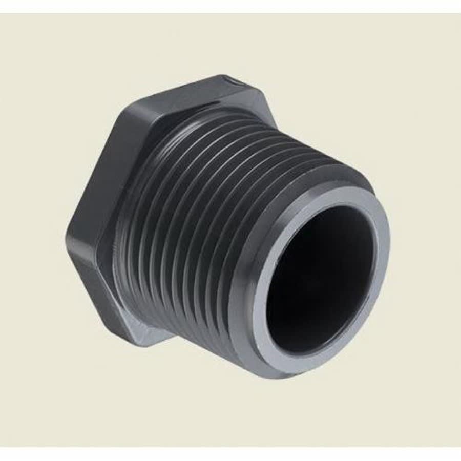 Plug, 1 in, MNPT, SCH 80/XH, PVC