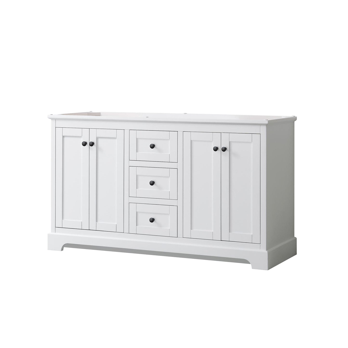 Avery Double Bathroom Vanity - 59.25W x 34.25H x 21.75D