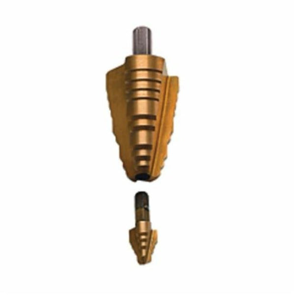Replaceable Tip Step Drill Kit, Cobalt Titanium Coated