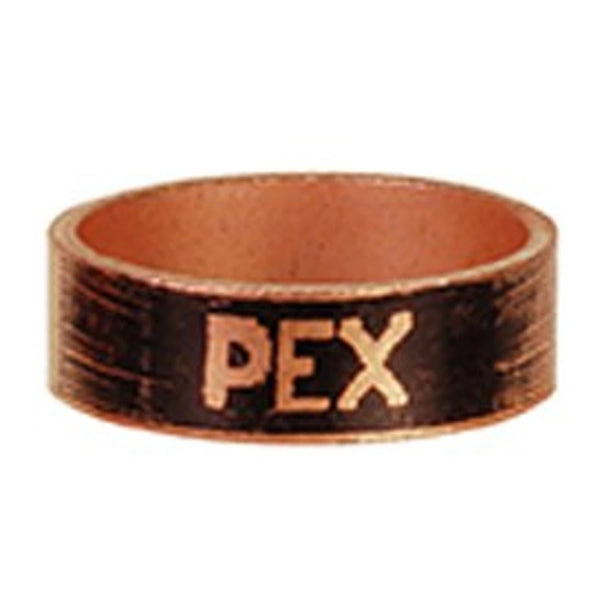 PowerPEX® AccuCrimp™ Ring, 1 in, Crimp PEX, Copper