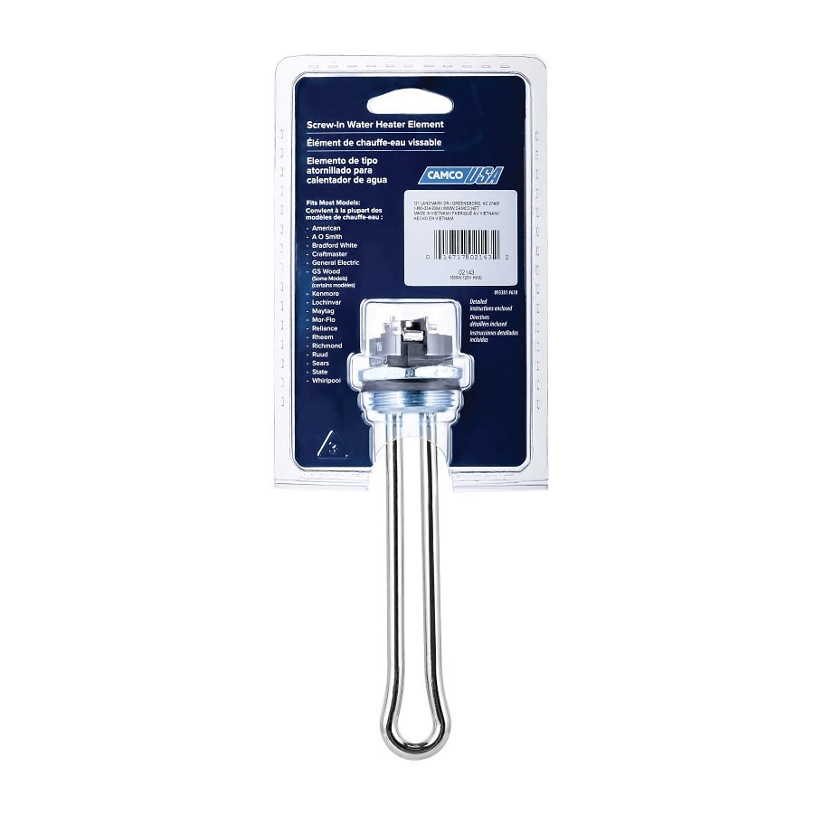 Tank Water Heater Element, 2 kW, 120 VAC