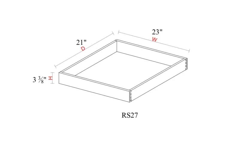 Roll Out Shelf - Fits B27