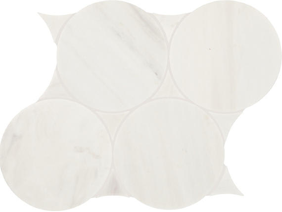 Eclessia Marble Pacifica Circle 6X6 Polished
