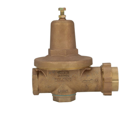 Pressure Reducing Valve, 2 in, Union FNPT x FNPT, Bronze