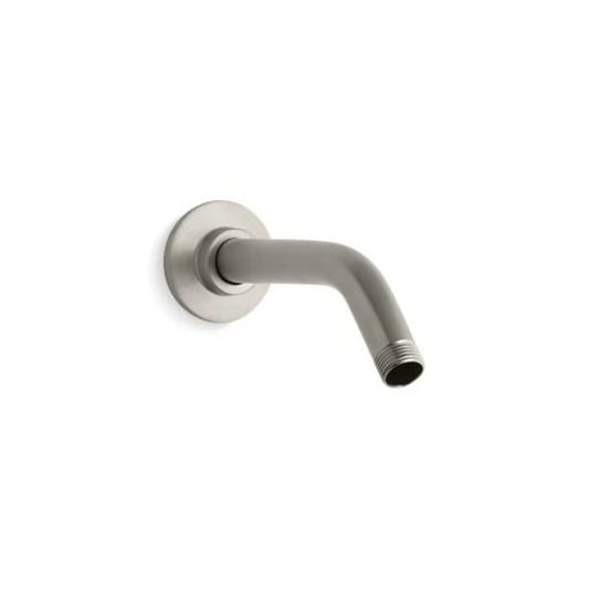 MasterShower® Shower Arm, Wall Mount, 7-1/2 in L, Vibrant Brushed Nickel