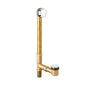 Universal Drain Minimum Depth: 14" Maximum Depth: 18-1/2" Shoe Adjustability: 6-1/8" - 8-1/8"