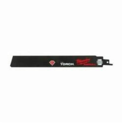SAWZALL® The Torch™ Diamond Grit Reciprocating Saw Blade, 6 in L, 0 tpi, 0.042 in THK