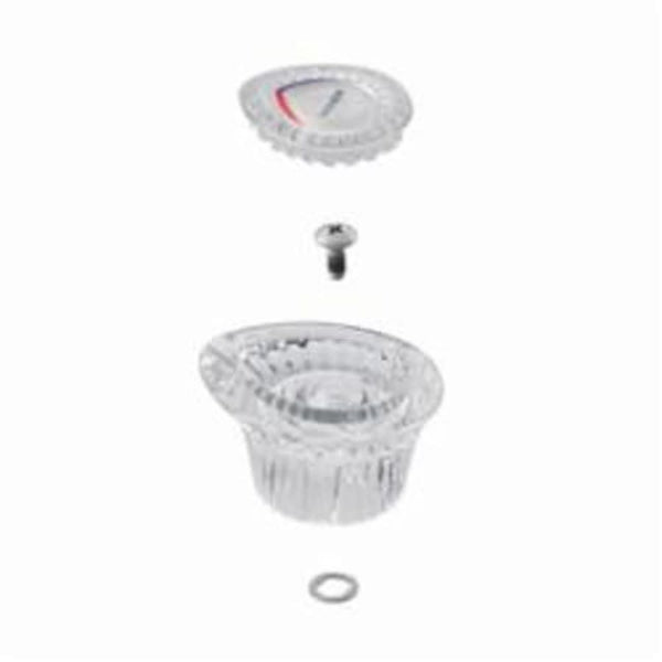 Knob Handle Kit, For Use With Chateau®, Plastic, Polished Chrome