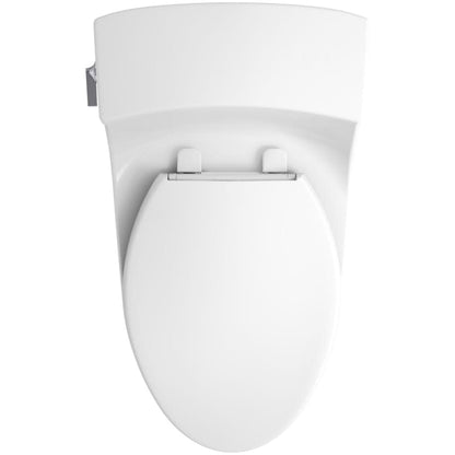 San Souci 1.28 GPF Elongated One-Piece Comfort Height Toilet with AquaPiston Technology - Seat Included