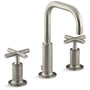 Purist 1.2 GPM Widespread Bathroom Faucet with Pop-Up Drain Assembly