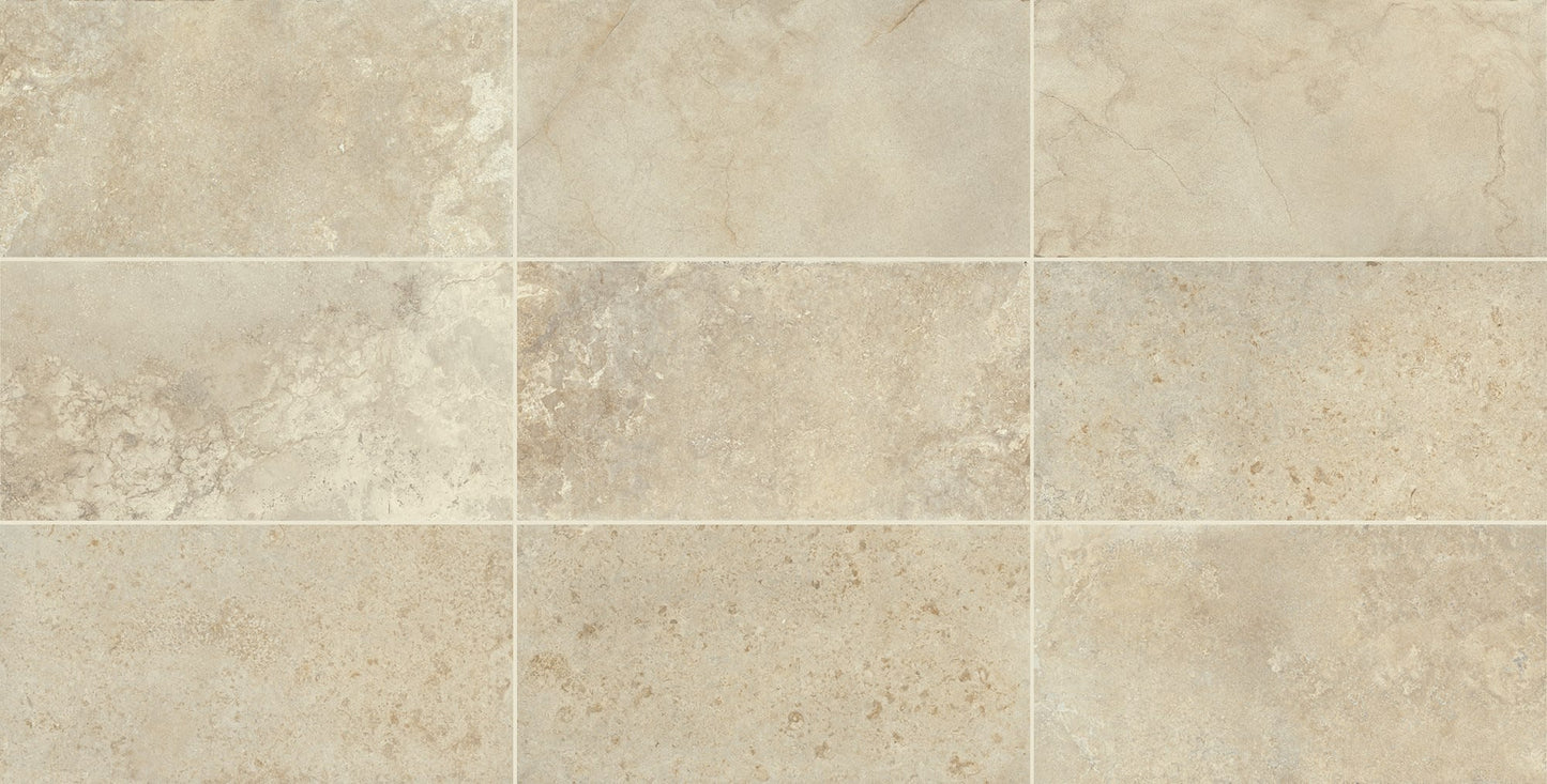 Uniche Beige Square 24X24 Matte