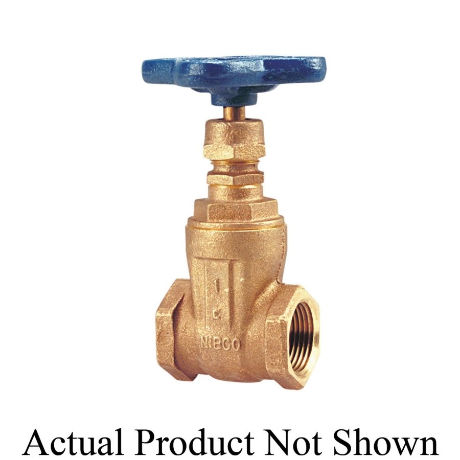 113 Non-Rising Stem Gate Valve, 1/2 in, FNPT, Bronze