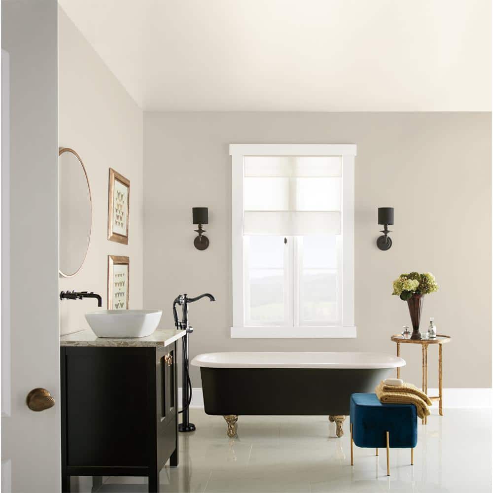 5 gal. #23 Antique White Semi-Gloss Interior Paint