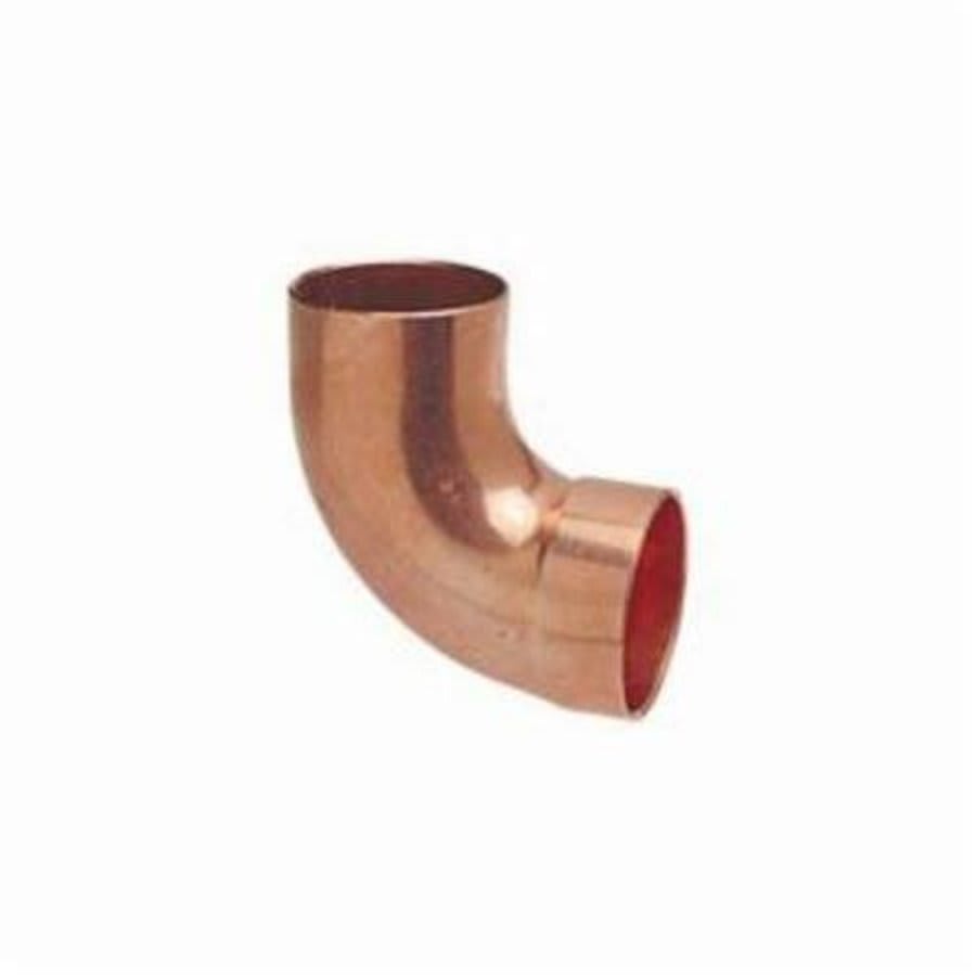 DWV Street 90 deg Elbow, 2 in, Fitting x C, Copper