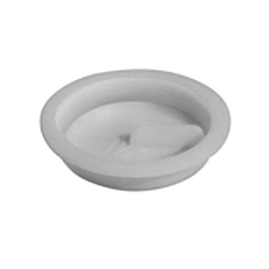 Inset Plug, For Use With ABS or PVC SCH 40 DWV Pipe and Fitting, Plastic, White